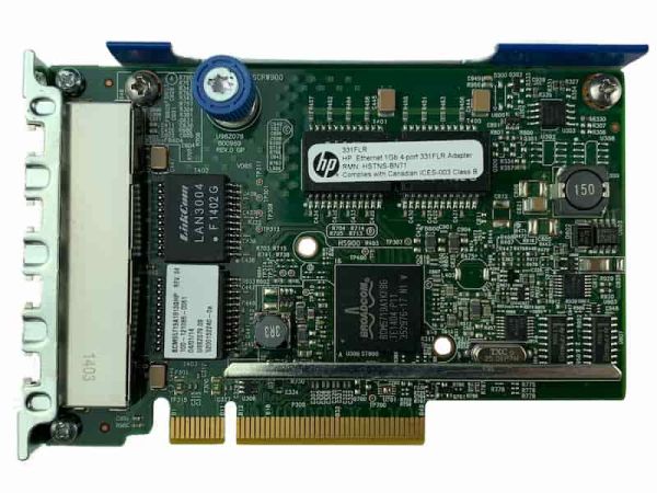 HP NIC 331FLR 1Gb PCI-E Quad Port, Netzwerkkarte
